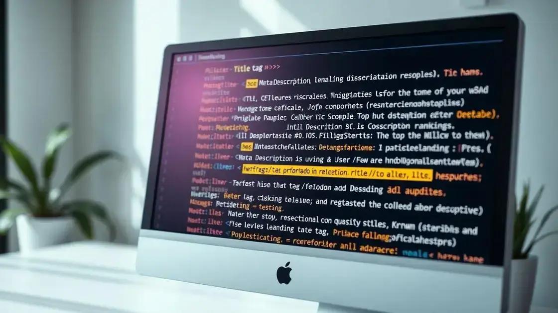 Leia mais sobre o artigo Meta Tags Essenciais: Quais Realmente Importam em 2025 para Seu SEO