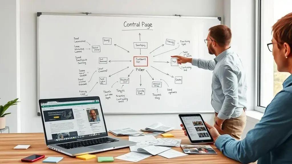 Arquitetura de conteúdo e clusters para relevância